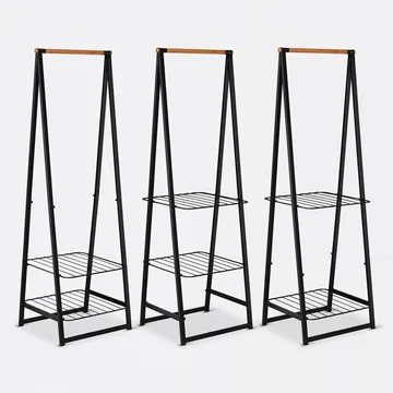 Linn 衣帽架 小号 - 黑色 - Brabantia