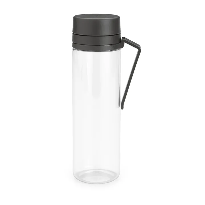 Make & Take 水瓶带硅胶 0.5升 - 深灰色 - Brabantia