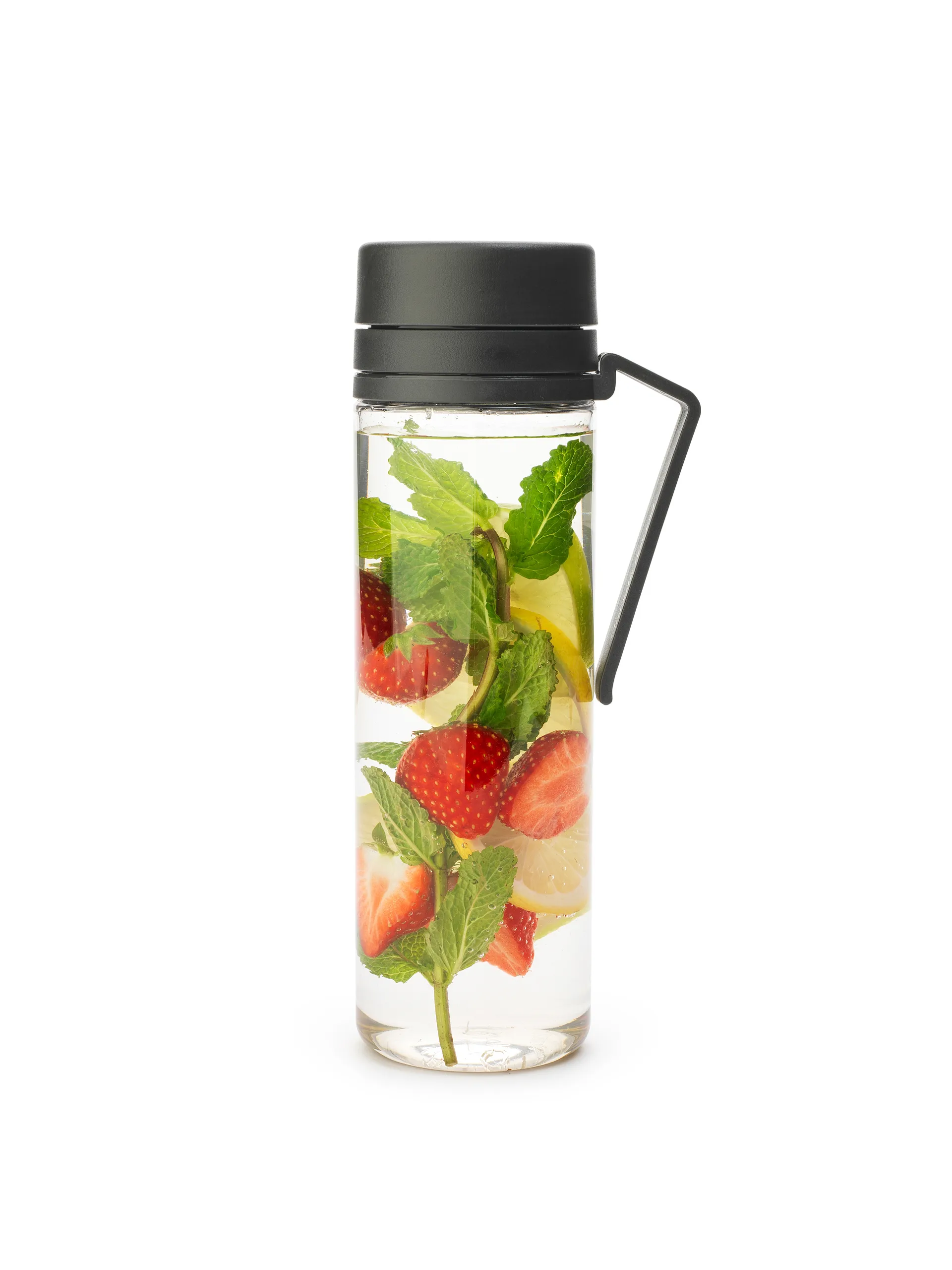 Make & Take 水瓶带硅胶 0.5升, 深灰色 Brabantia