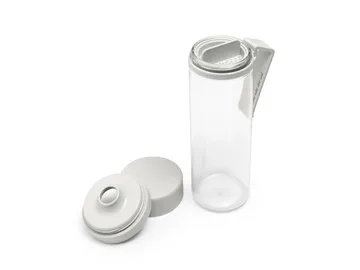 Make & Take 水瓶带硅胶 0.5升 - 浅灰色 - Brabantia