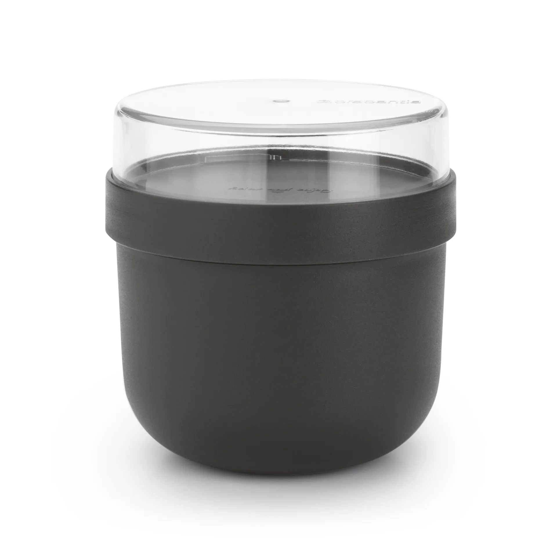 Make & Take 0.5升早餐碗, 深灰色 Brabantia