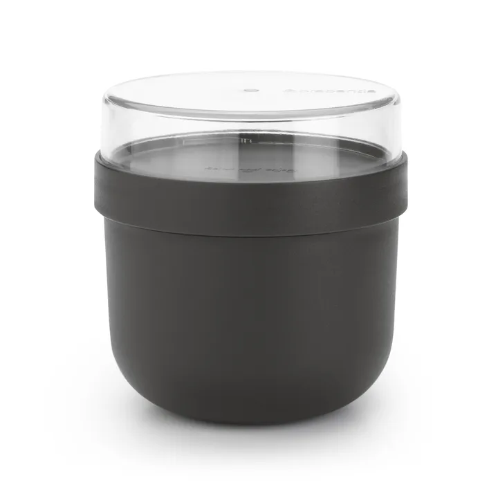 Make & Take 早餐碗 0.5升 - 深灰色 - Brabantia
