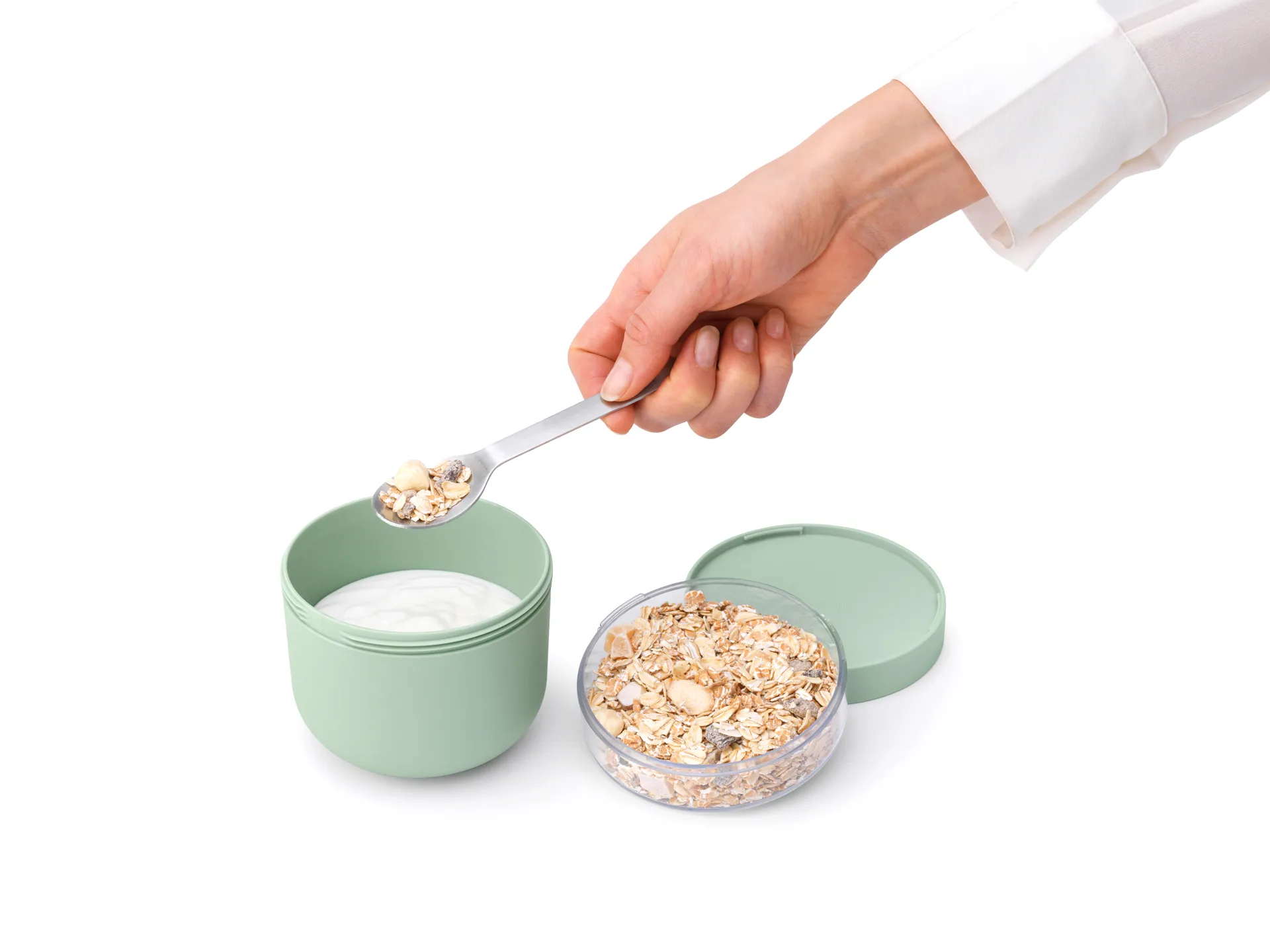 Make & Take 0.5升早餐碗, 玉绿色 Brabantia