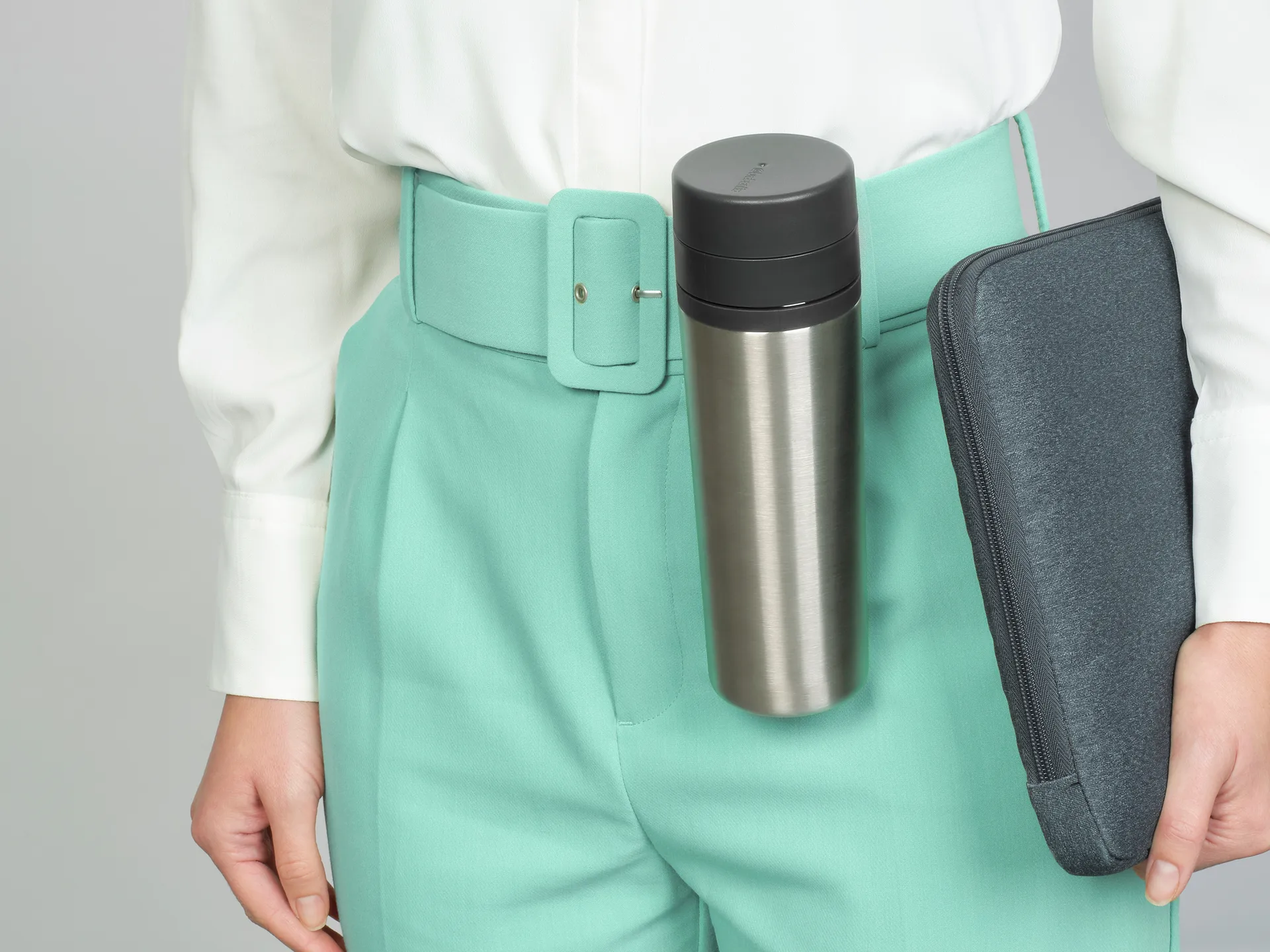 Make & Take 保温瓶 0.5L, 深灰色 Brabantia