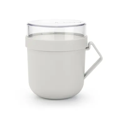 Make & Take 0.6升汤杯 - 浅灰色 - Brabantia