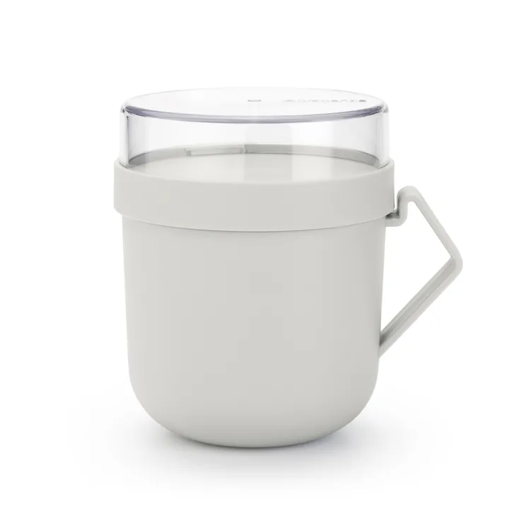 Make & Take 汤杯 0.6升 - 浅灰色 - Brabantia