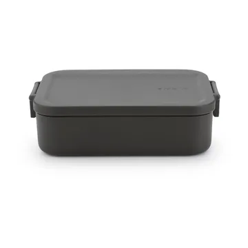 Make & Take 中号1.1升午餐盒 - 深灰色 - Brabantia