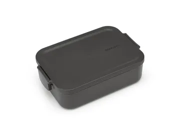 Make & Take 中号1.1升午餐盒 - 深灰色 - Brabantia