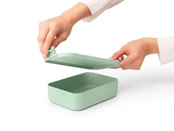 Make & Take 中号1.1升午餐盒 - 玉绿色 - Brabantia