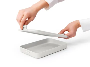 Make & Take 薄款1.1升午餐盒 - 浅灰色 - Brabantia
