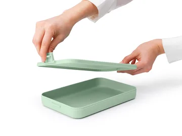 Make & Take 薄款1.1升午餐盒 - 玉绿色 - Brabantia