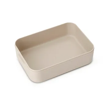 Make & Take 中号1.1升午餐盒 - 柔米色 - Brabantia
