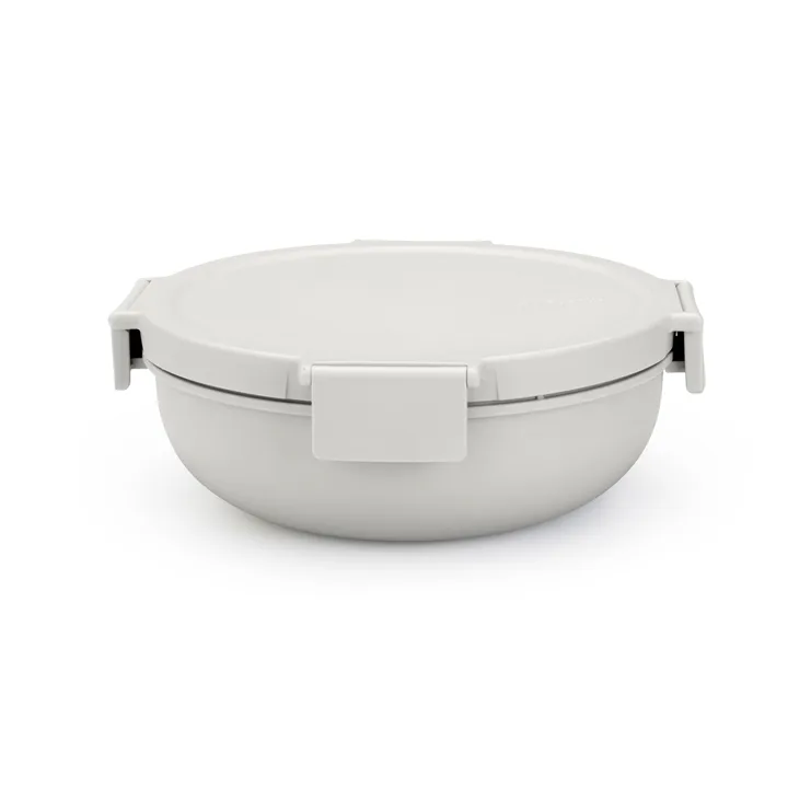 Make & Take 沙拉碗 1.3升 - 浅灰色 - Brabantia