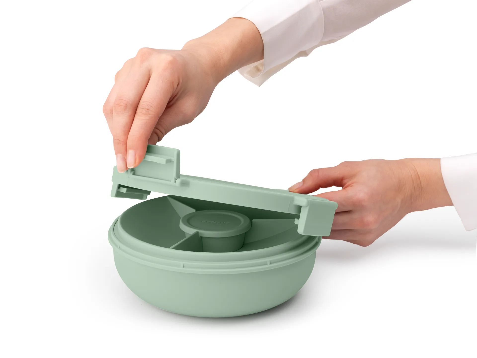 Make & Take 1.3升沙拉碗, 玉绿色 Brabantia