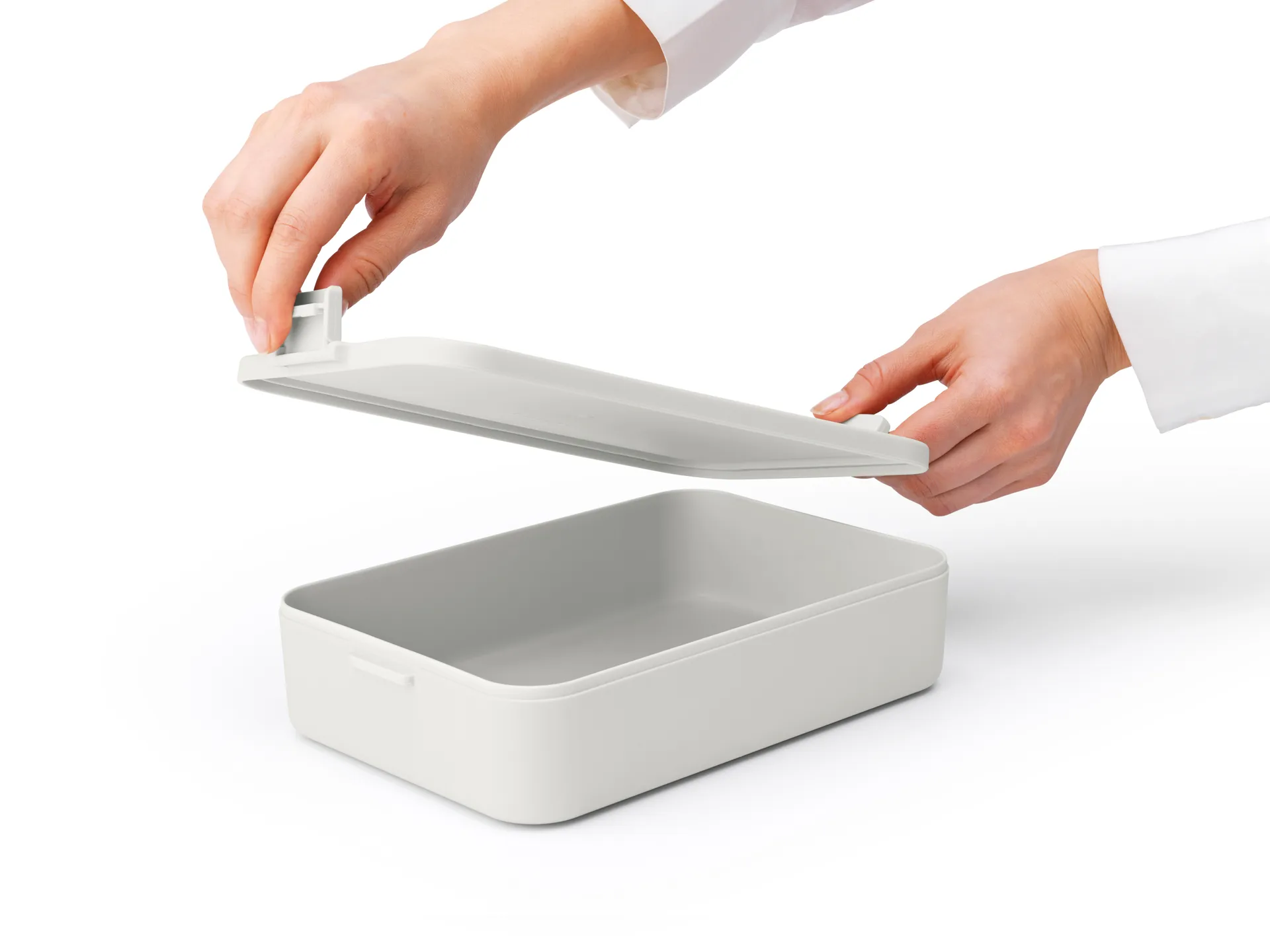 Make & Take 大号2升午餐盒, 浅灰色 Brabantia
