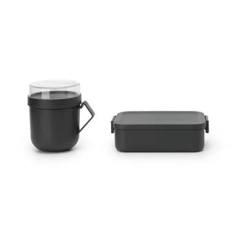 Make & Take 午餐套装 2件 - 深灰色 - Brabantia