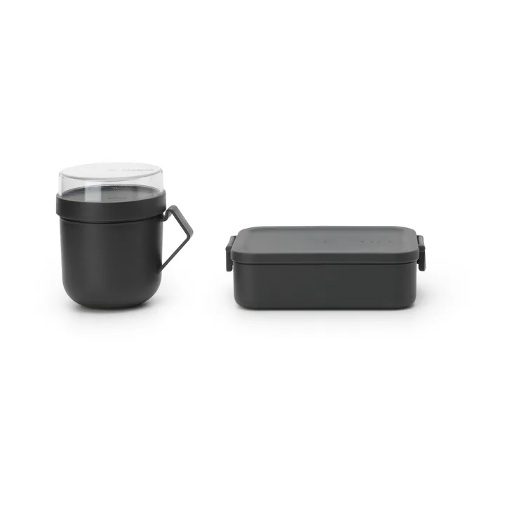 Make & Take 午餐套装 2件 - 深灰色 - Brabantia