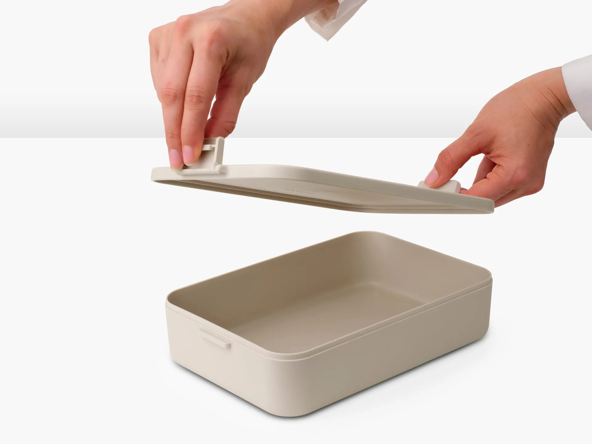 Make & Take 大号2升午餐盒, 柔米色 Brabantia