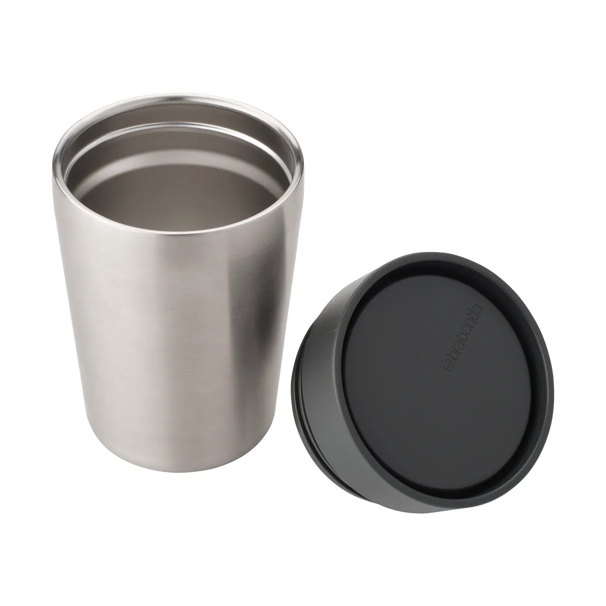 Make & Take 保温杯 200ml, 深灰色 Brabantia