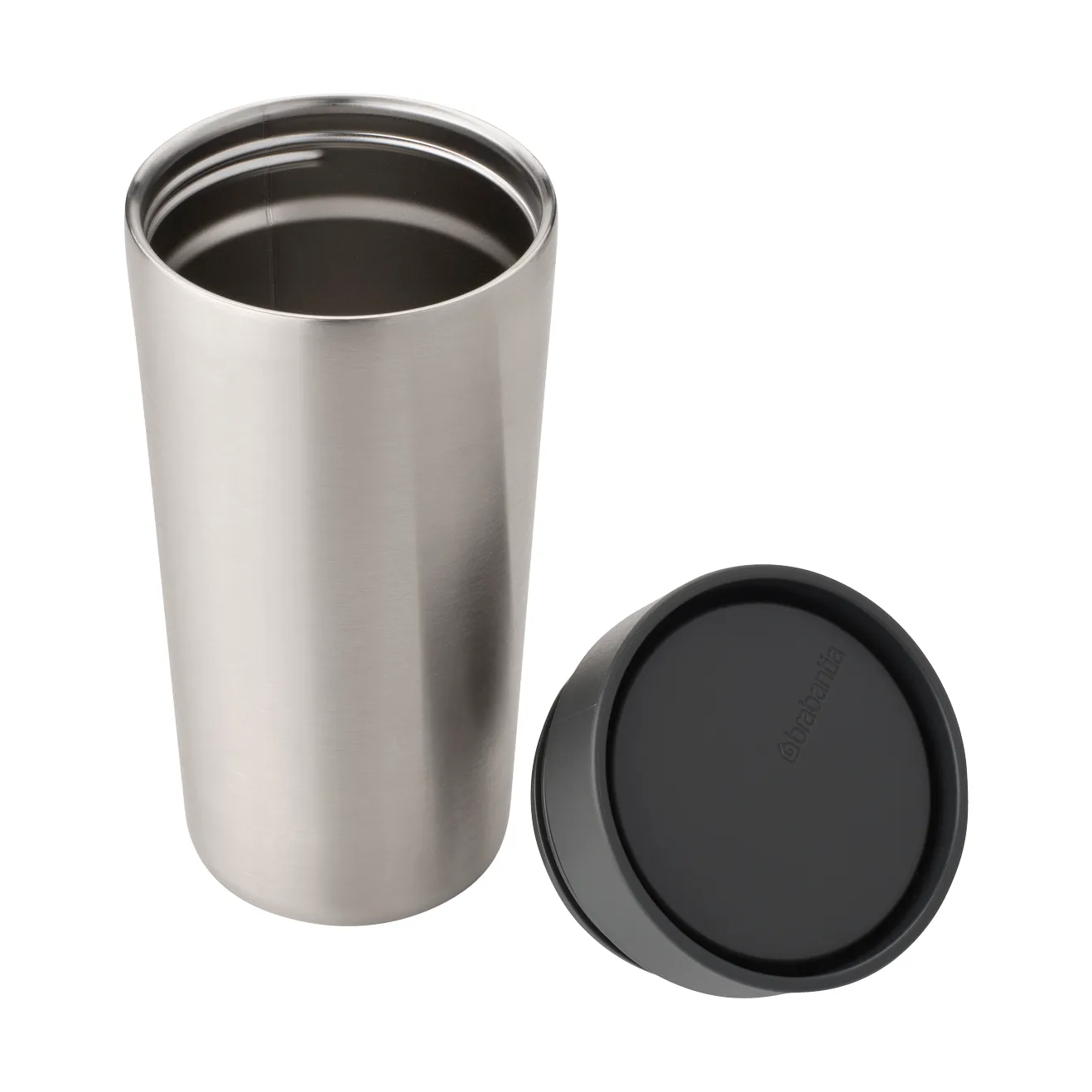 Make & Take 保温杯 360ml, 深灰色 Brabantia