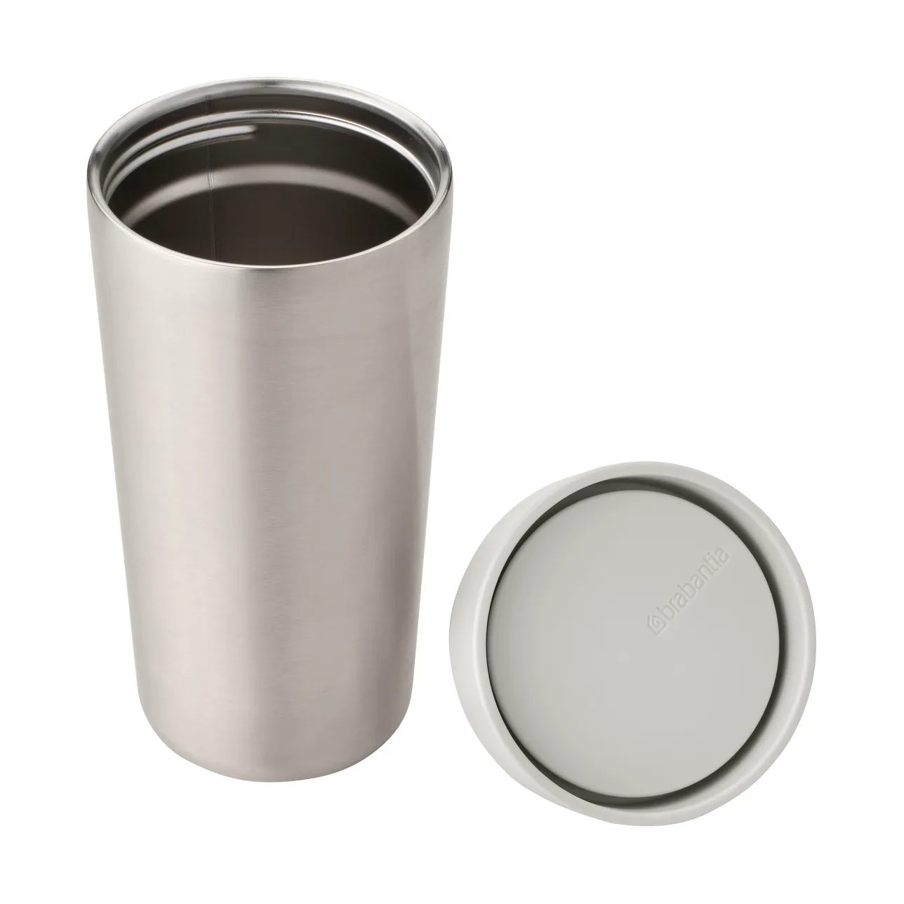 Make & Take 保温杯 360ml, 浅灰色 Brabantia