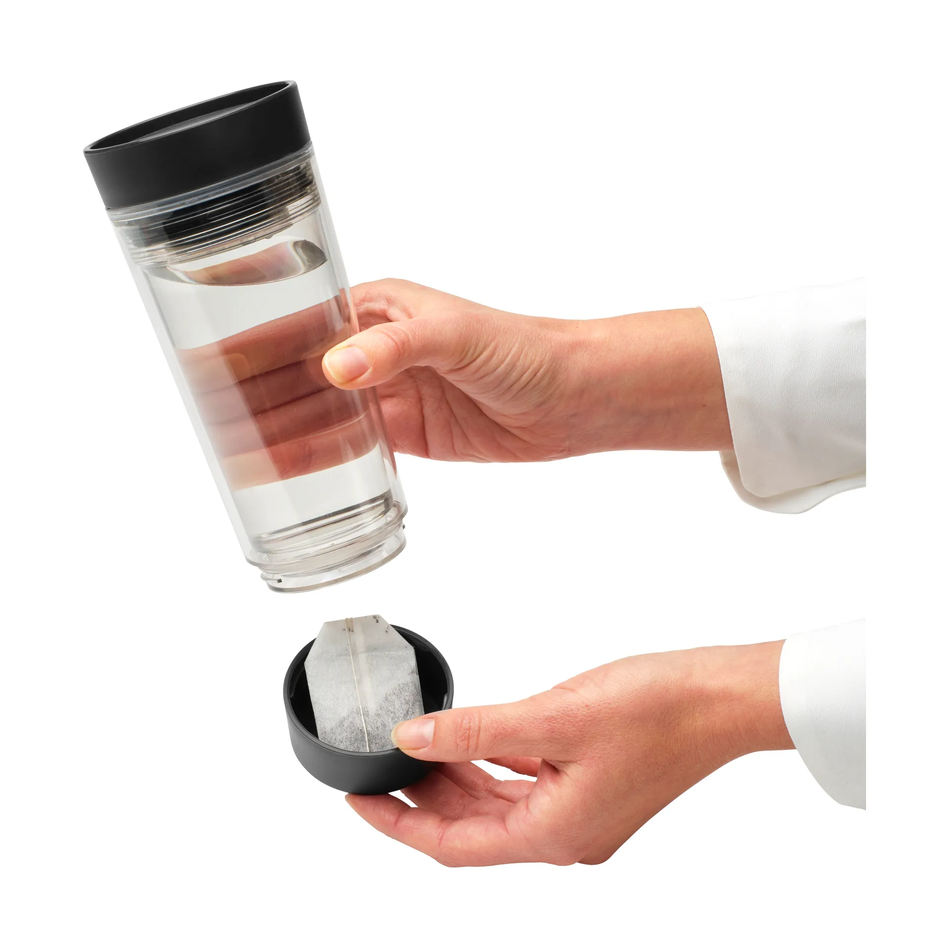 Make & Take 茶用保温杯 360ml, 深灰色 Brabantia