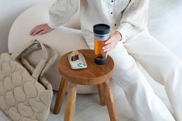 Make & Take 茶用保温杯 360ml - 深灰色 - Brabantia