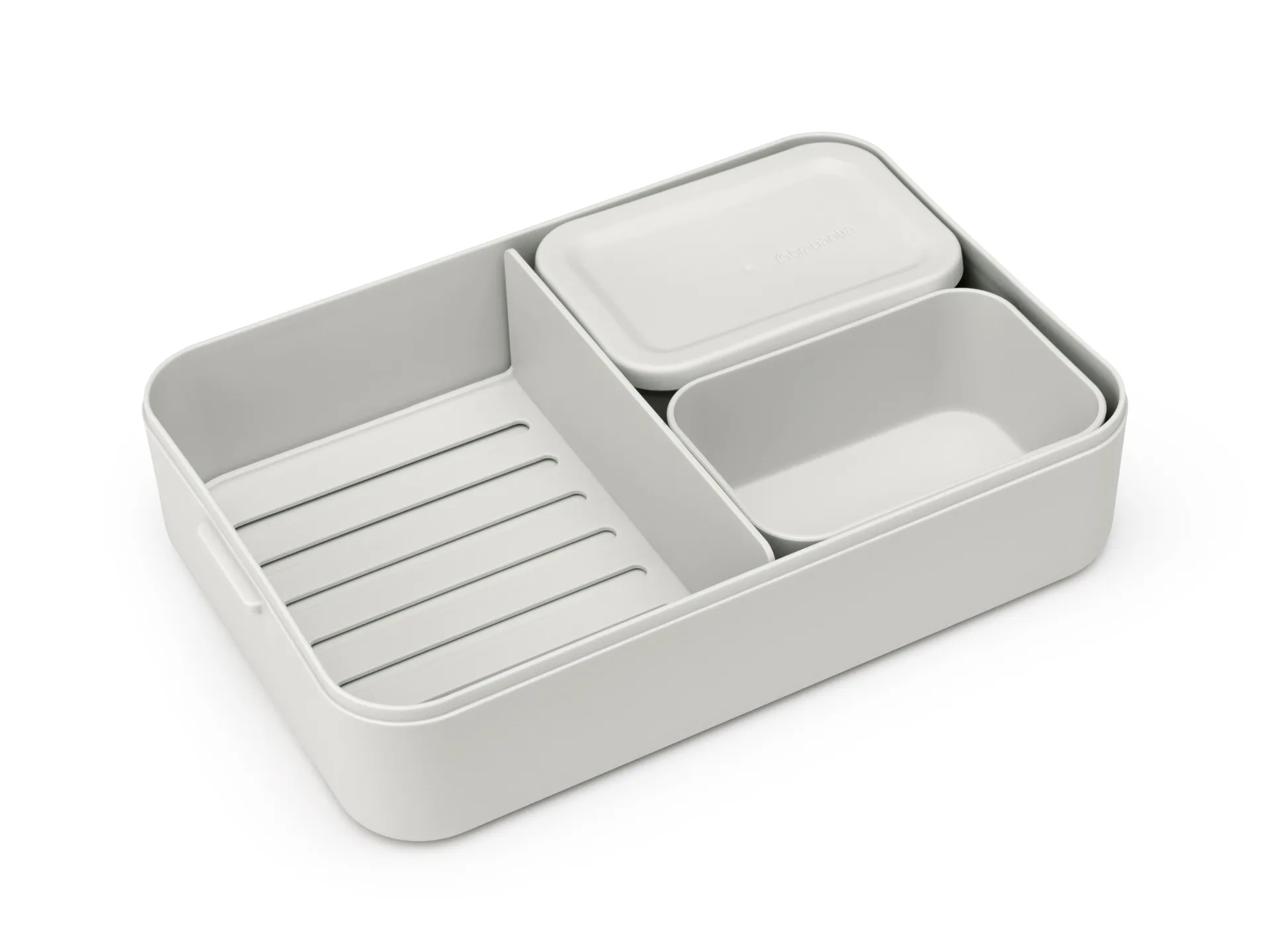 Make & Take bento lunch box large 2 L, Light 灰色 Brabantia