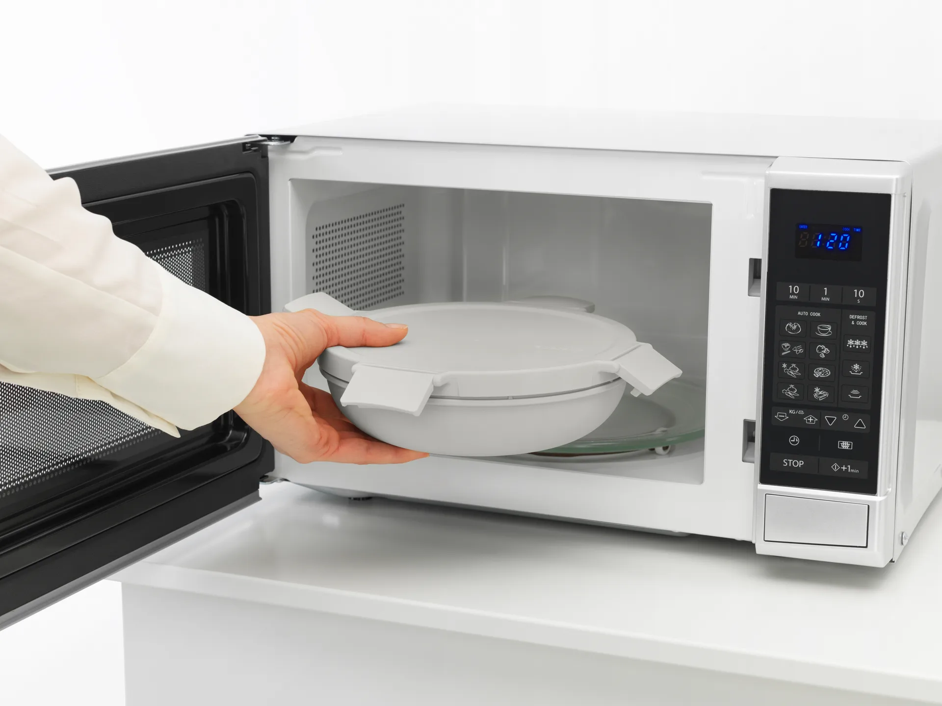 Make & Take lunch box 1 L, Light 灰色 Brabantia