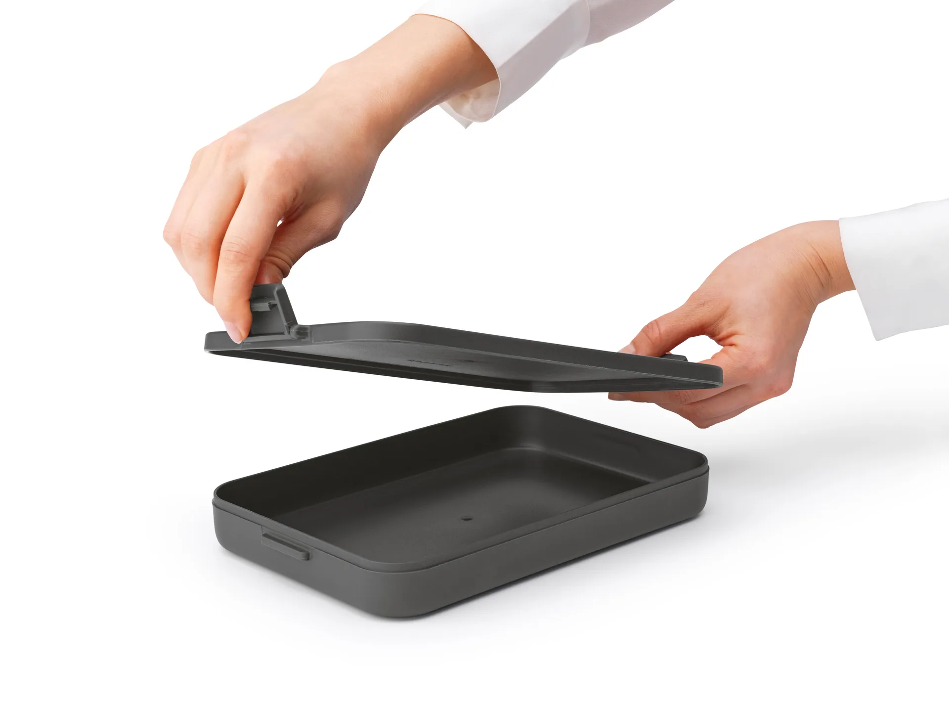 Make & Take lunch box flat. 1.1 L, Dark 灰色 Brabantia