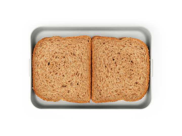 Make & Take lunch box flat. 1.1 L, Light 灰色 Brabantia