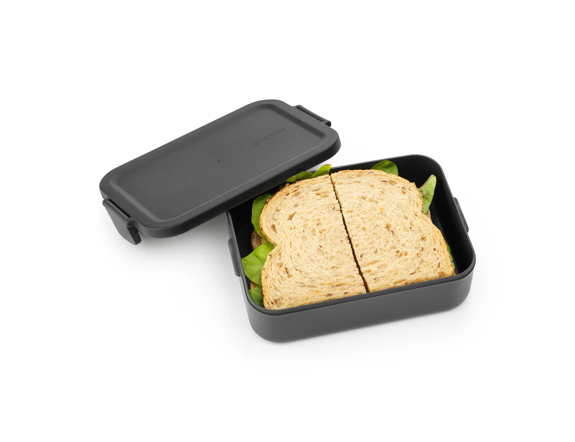 Make & Take lunch box medium 1.1 L, Dark 灰色 Brabantia