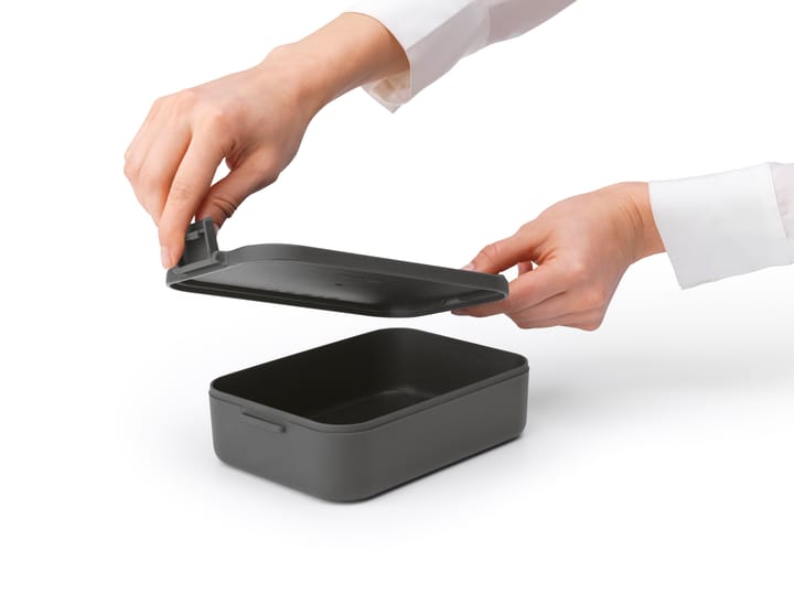 Make & Take lunch box medium 1.1 L, Dark 灰色 Brabantia