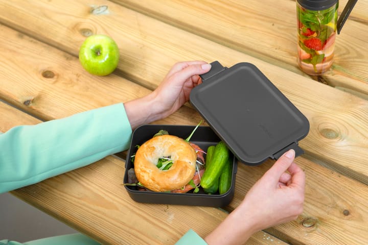 Make & Take lunch box medium 1.1 L, Dark 灰色 Brabantia