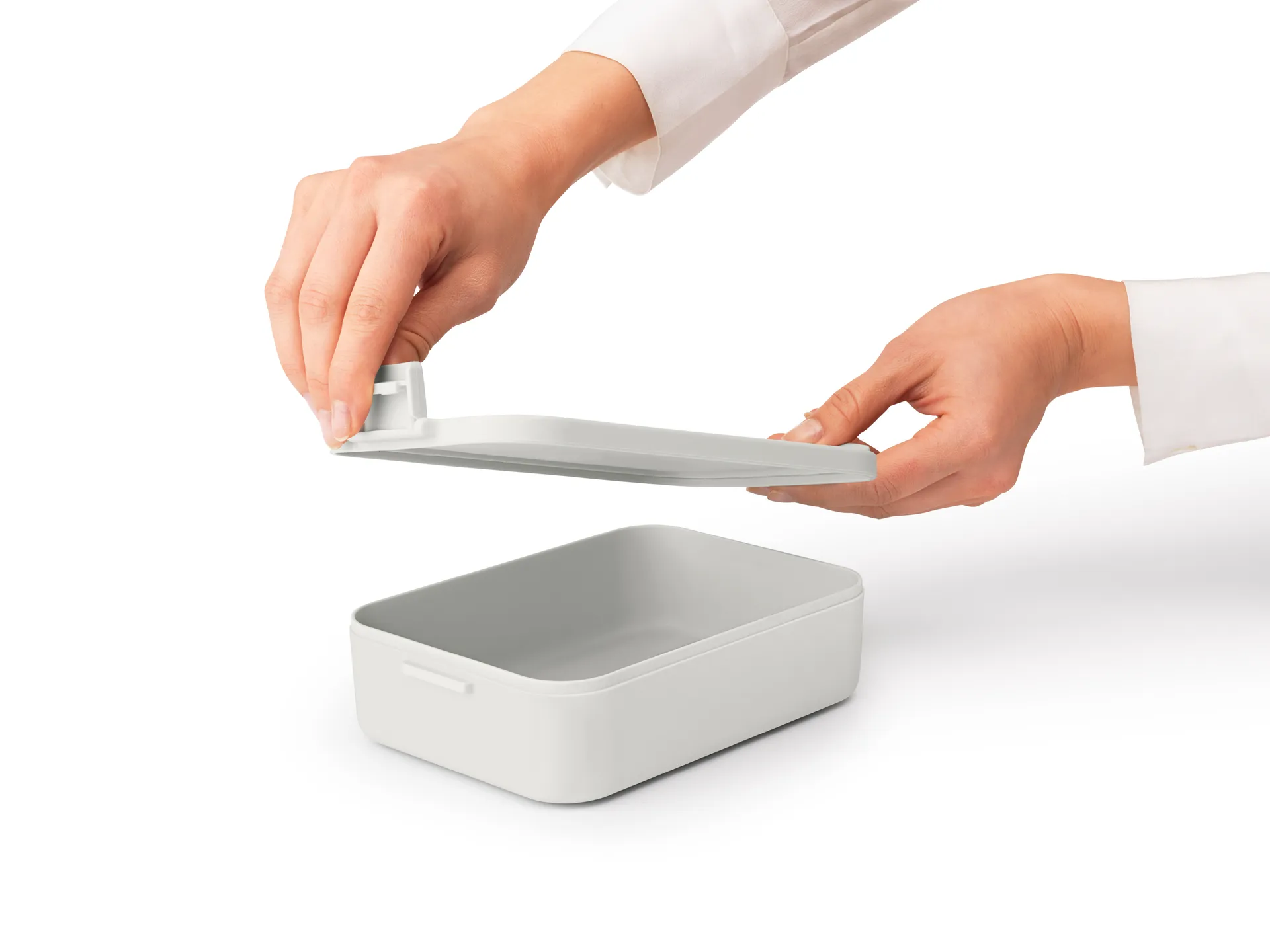 Make & Take lunch box medium 1.1 L, Light 灰色 Brabantia