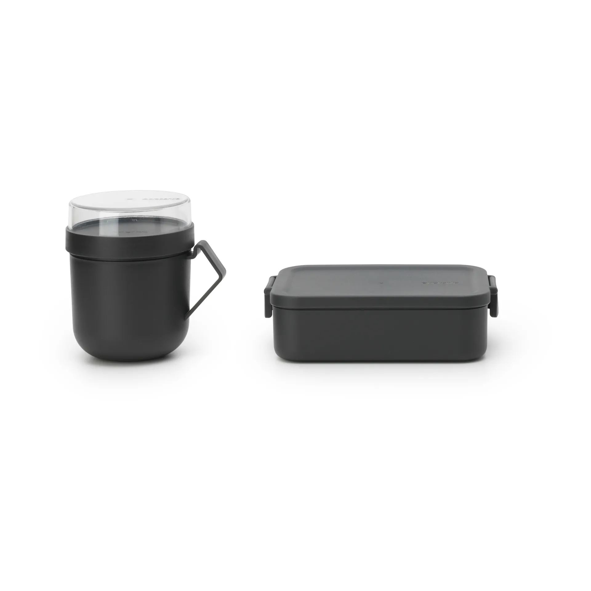 Make & Take lunch set 2 pieces, Dark 灰色 Brabantia
