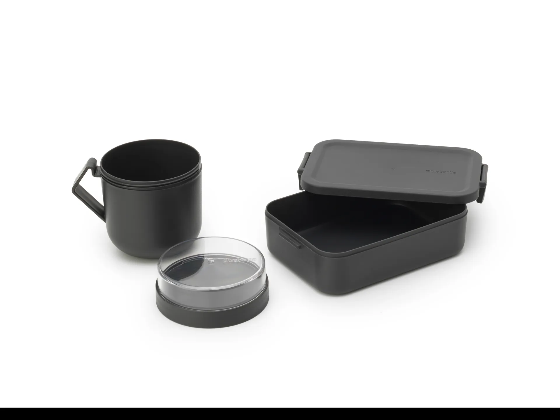 Make & Take lunch set 2 pieces, Dark 灰色 Brabantia