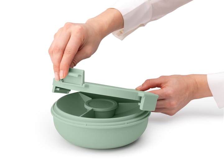 Make & Take sallad 碗  . 1.3 L, Jade 绿色 Brabantia