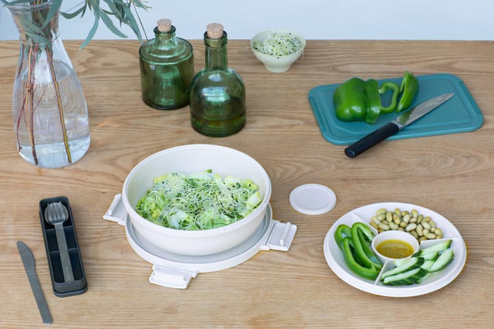 Make & Take sallad 碗  . 1.3 L, Light 灰色 Brabantia