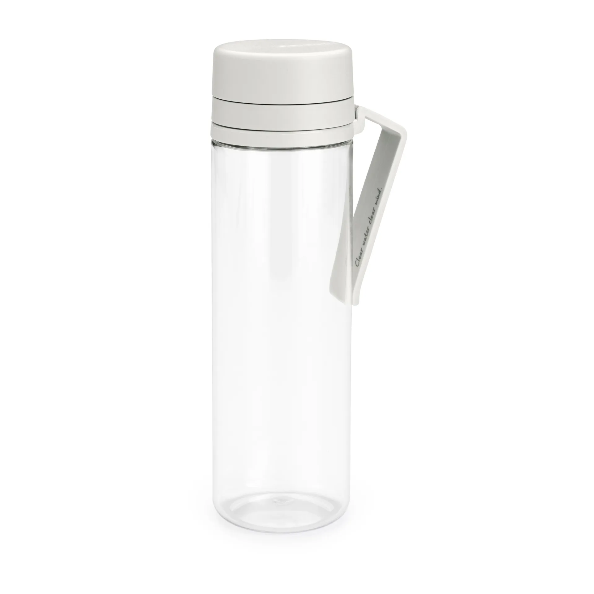 Make & Take water bottle with sil 0.5 L, Light 灰色 Brabantia