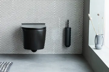 MindSet 带架马桶刷 - Mineral Infinite 灰色 - Brabantia