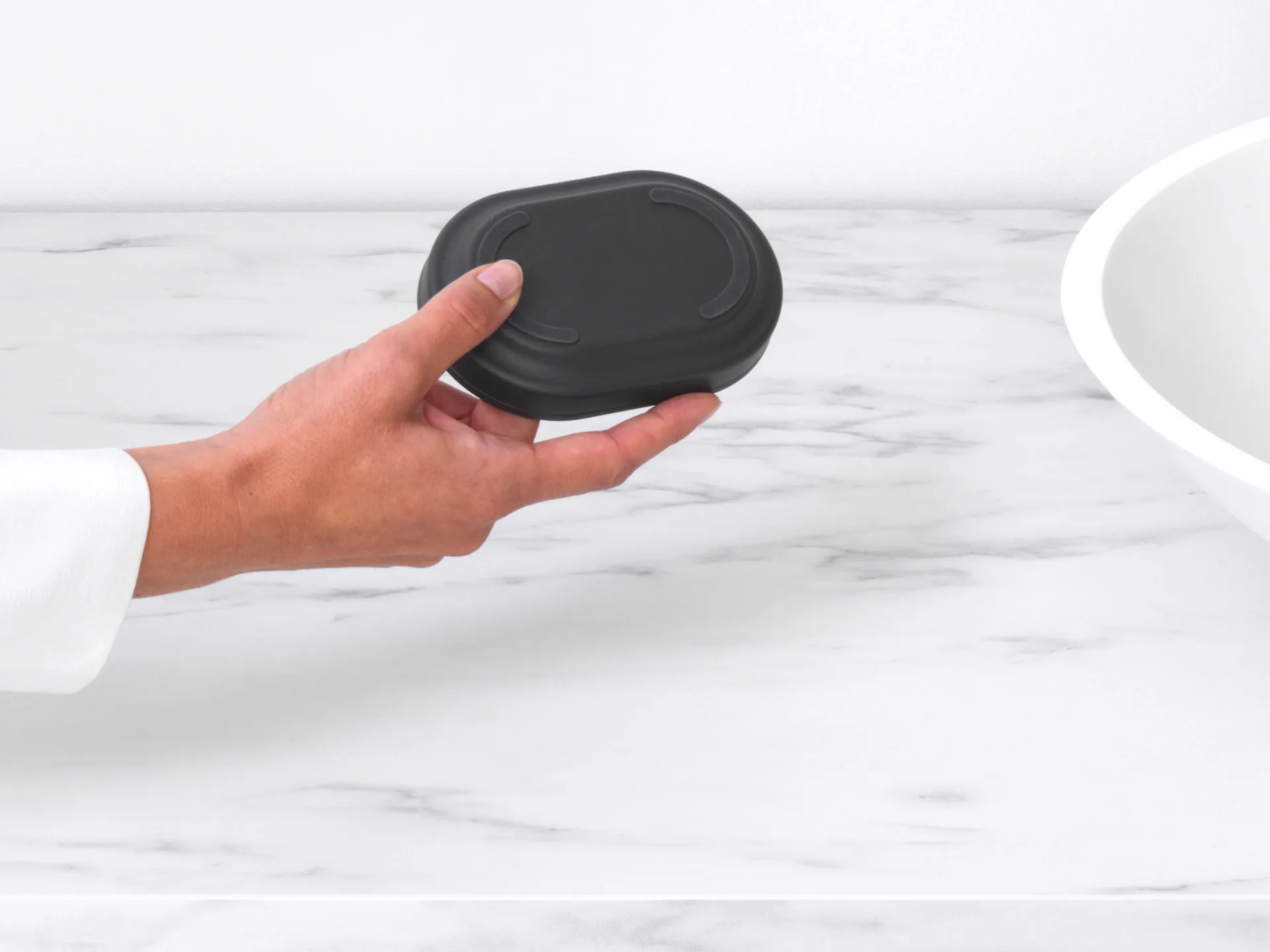 MindSet soap dish, Mineral Infinite 灰色 Brabantia