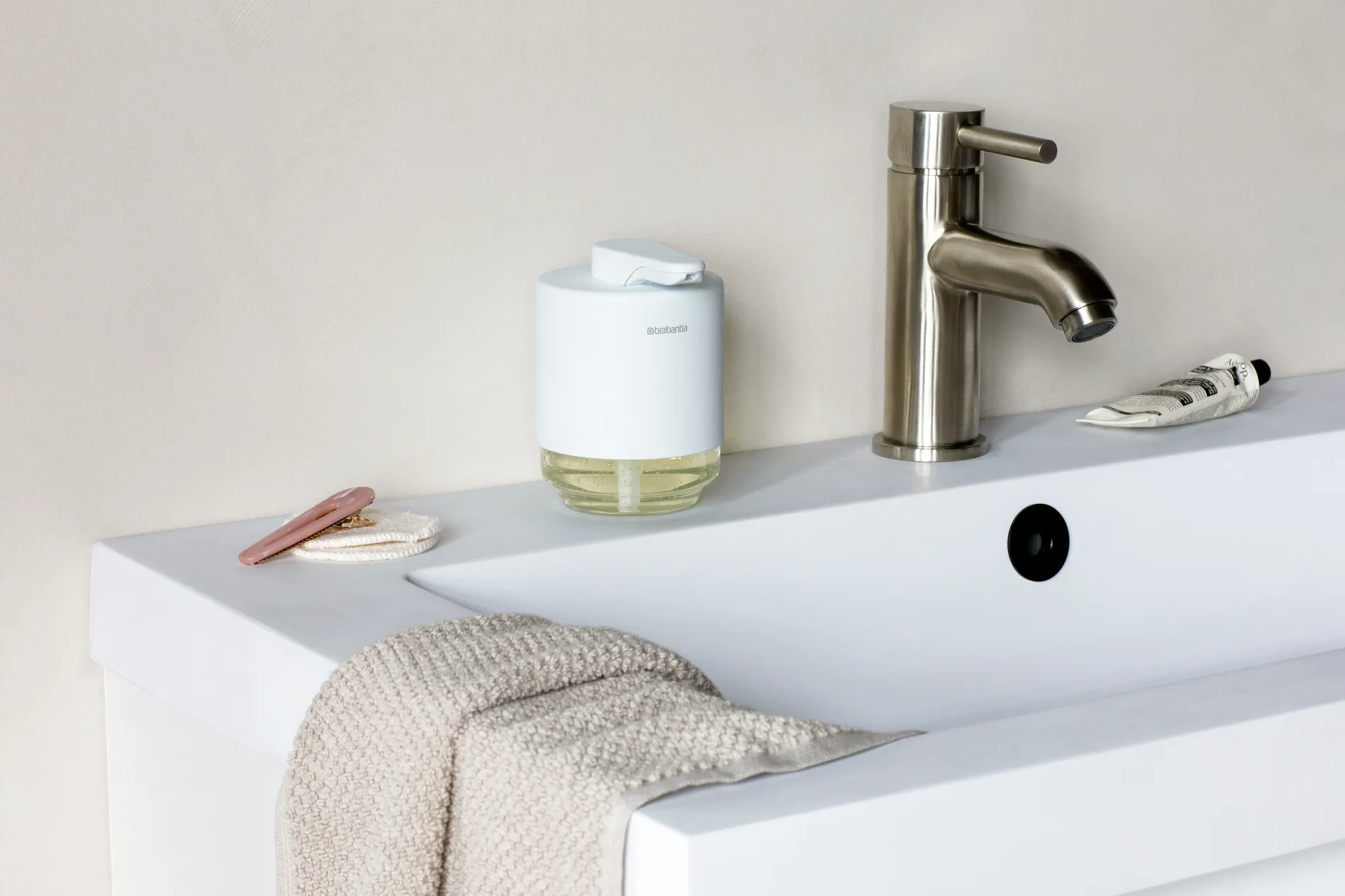 MindSet soap pump, Mineral Fresh 白色 Brabantia
