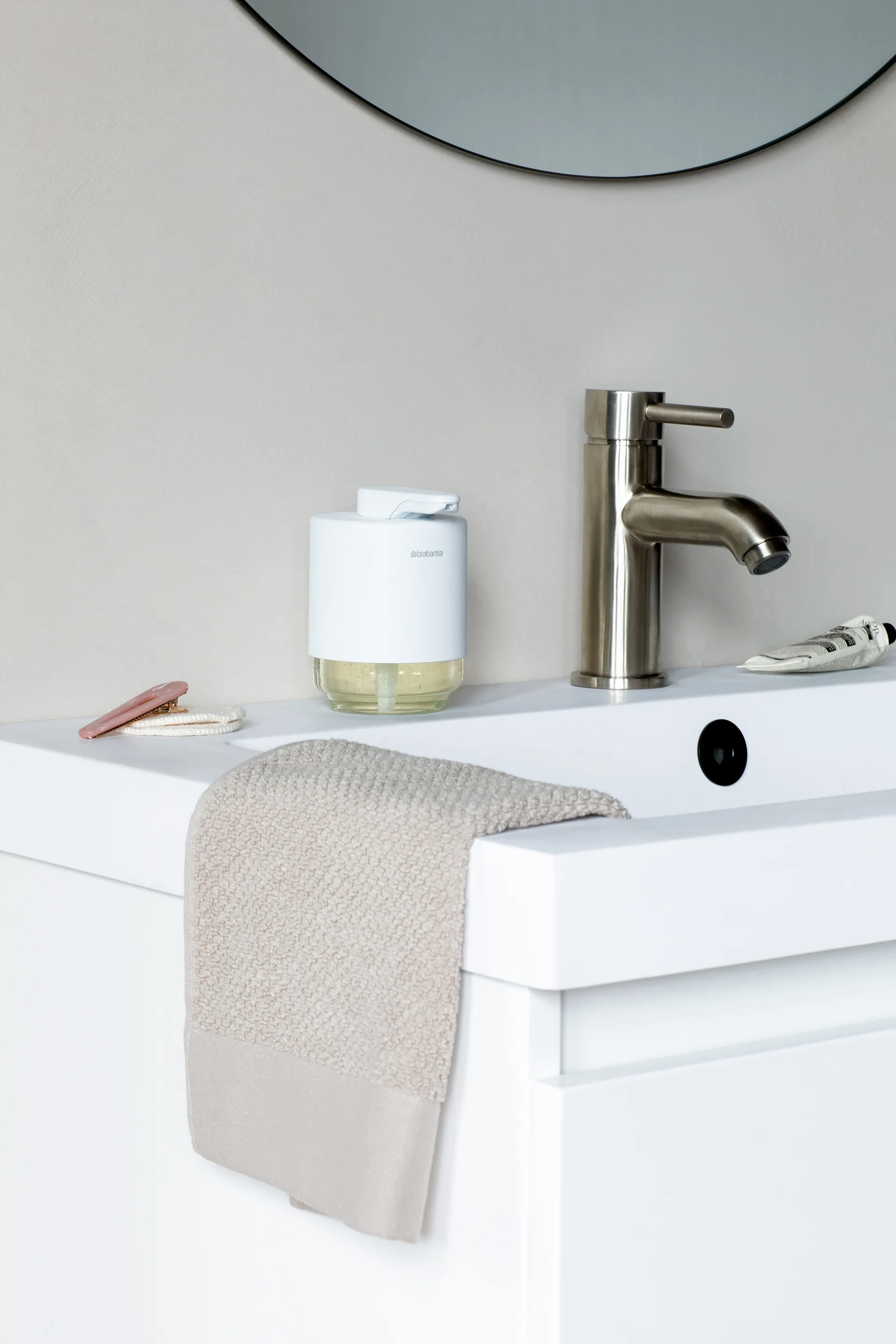 MindSet soap pump, Mineral Fresh 白色 Brabantia