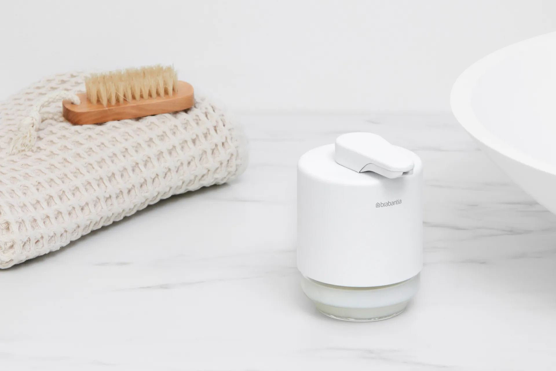 MindSet soap pump, Mineral Fresh 白色 Brabantia