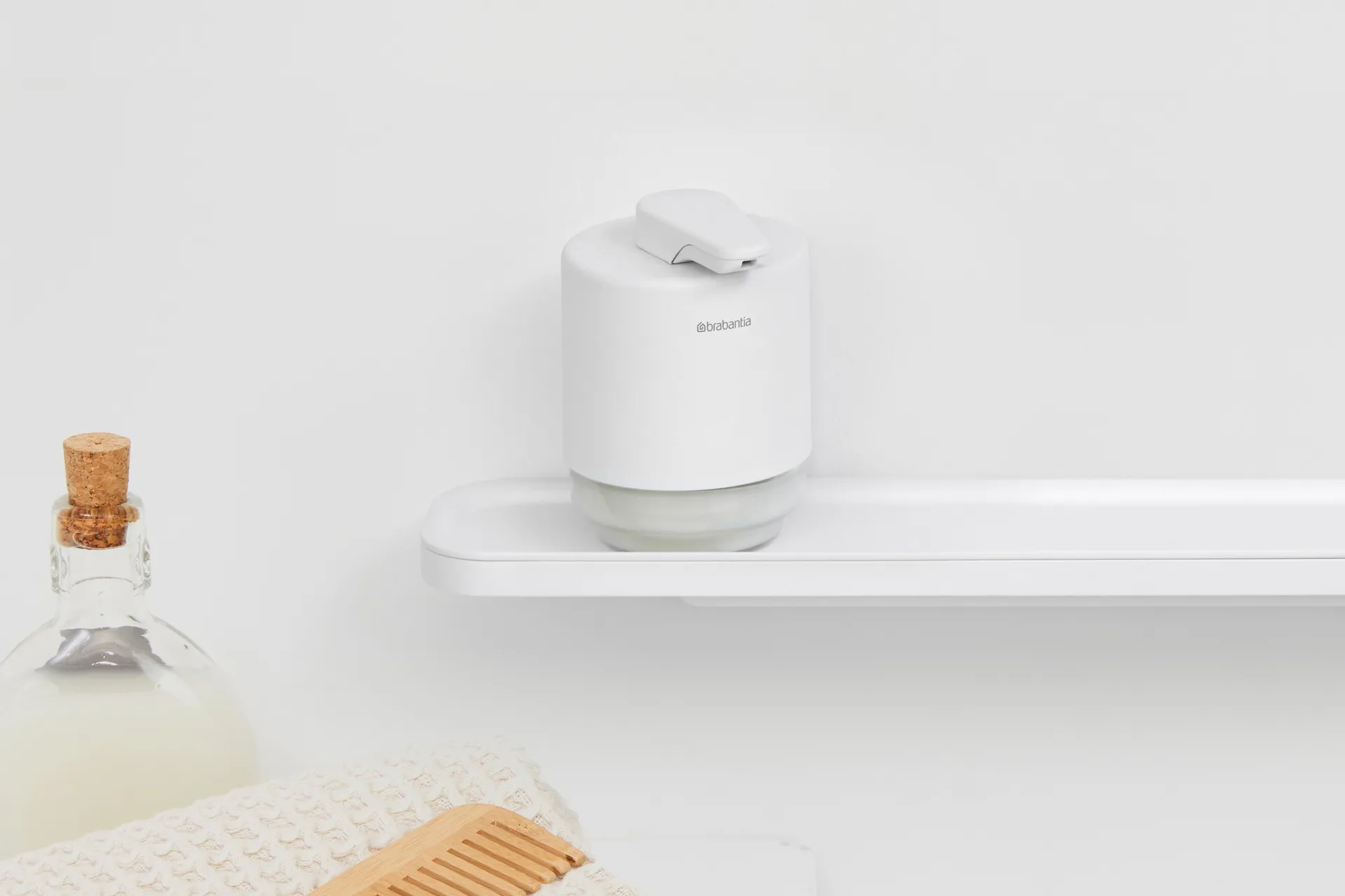 MindSet soap pump, Mineral Fresh 白色 Brabantia