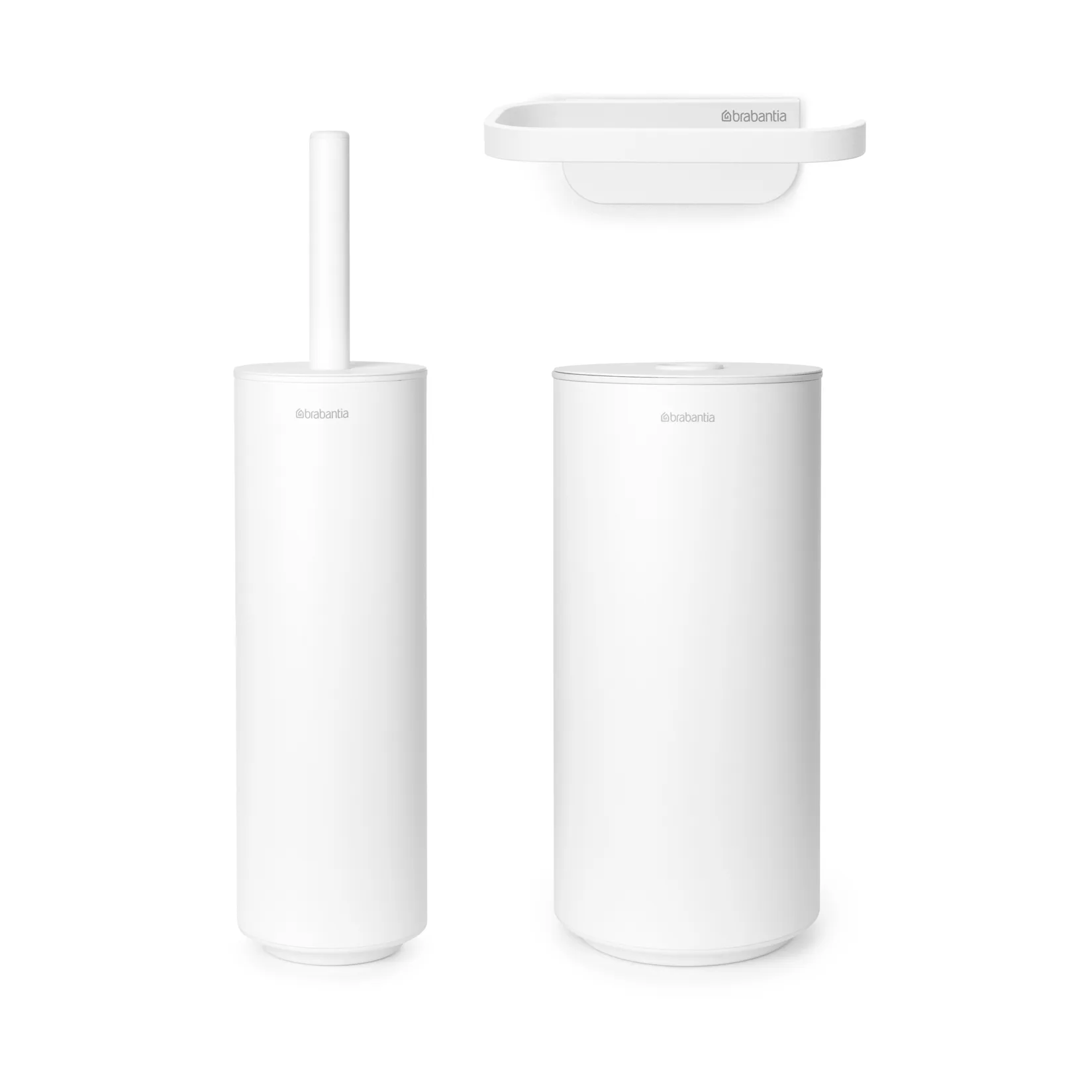 Mindset toilet 套装 3件, Mineral fresh 白色 Brabantia