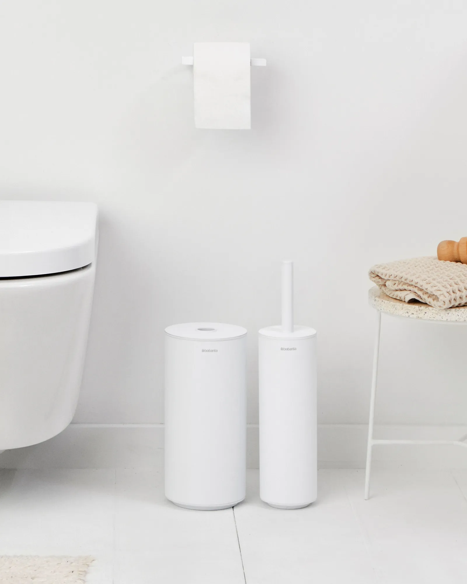 Mindset toilet 套装 3件, Mineral fresh 白色 Brabantia