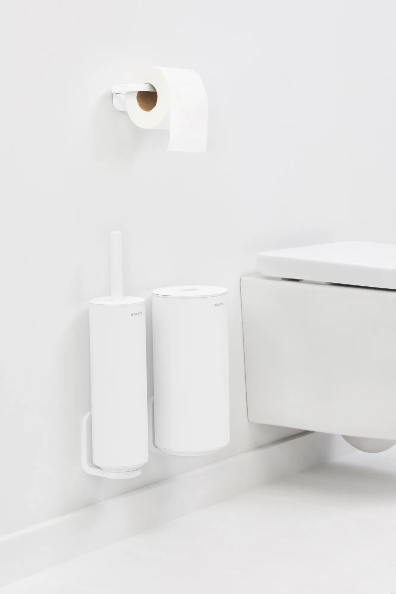 Mindset toilet 套装 3件, Mineral fresh 白色 Brabantia