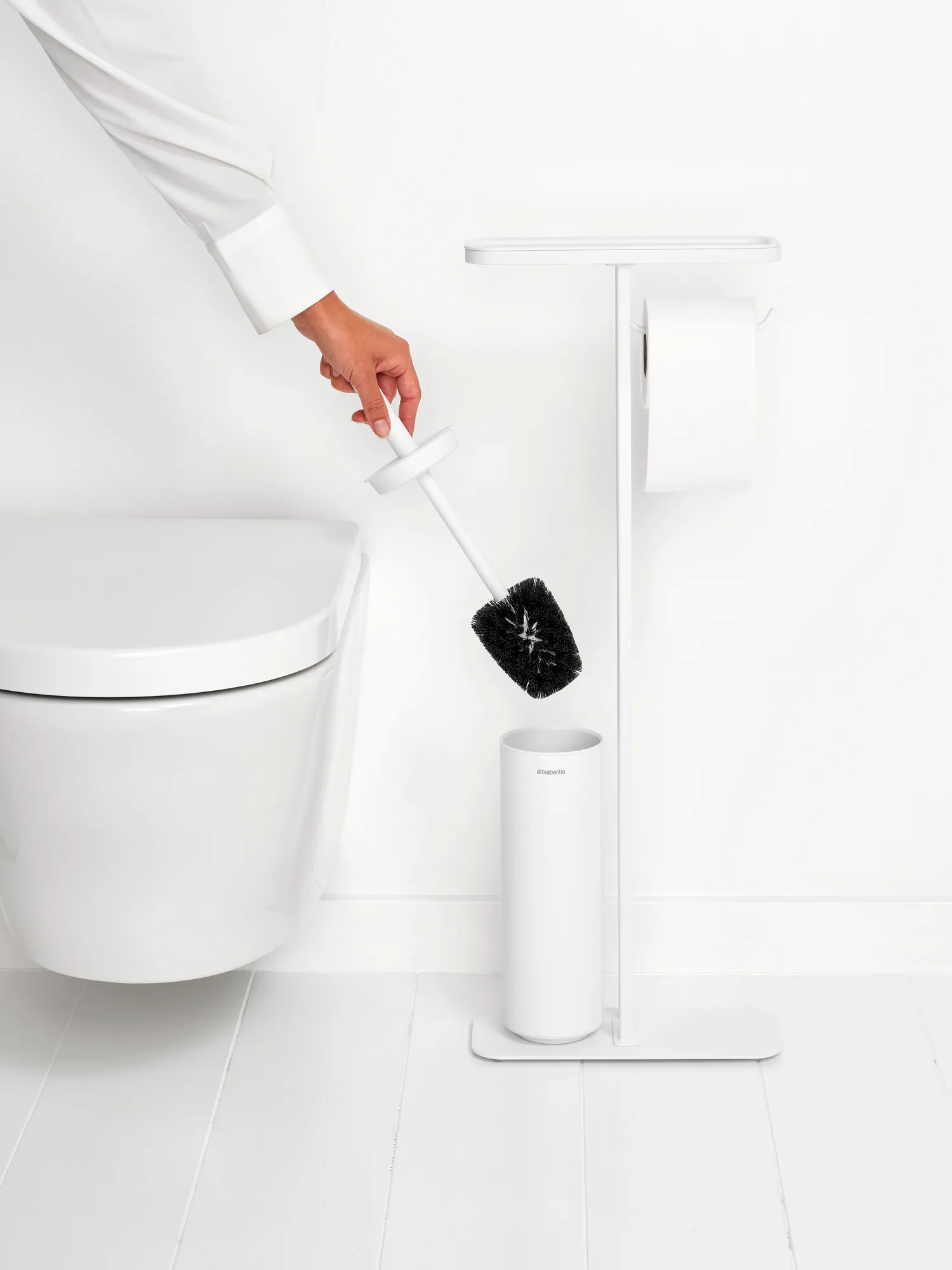 MindSet toilet butler, Mineral fresh 白色 Brabantia